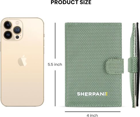 Sherpani Travel Combo – Soleil Anti Theft Convertible Backpack, Crossbody, Tote with Vienna RFID Blocking Passport Holder (Aloe Mist) in Saudi Arabia