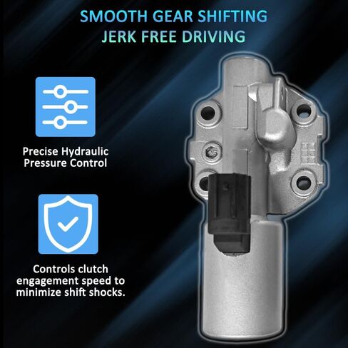Transmission Linear Shift Solenoid Valve with Gasket Replacement for 28250-PRP-013 Compatible for Honda Accord CR-V Civic Acura TSX RSX in Saudi Arabia