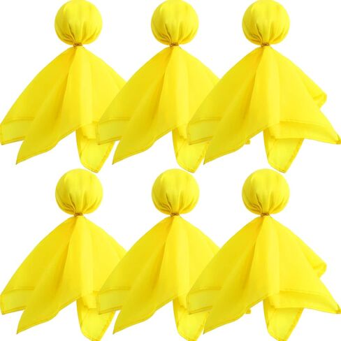 6 Pack Football Penalty Flags Tossing Flags Sports Fan Set Party Accessories for Football Theme(Yellow and Red) in Kuwait