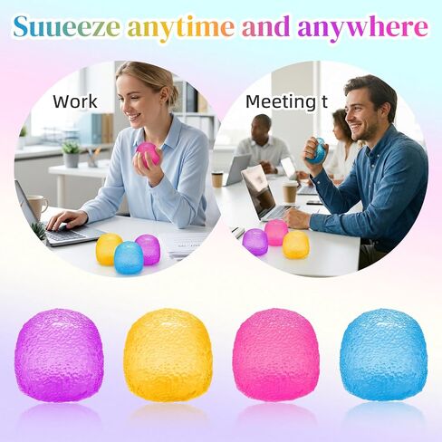 Gumdrop Squeeze Squishies، كرات ضغط مربعة لامعة بطيئة الارتفاع، ألعاب تململ حسية للبالغين، تخفيف القلق، سحب وتمديد ألعاب إسفنجية (أزرق) in Saudi Arabia