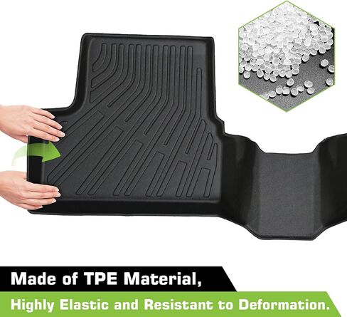 Floor Mats for Chevy Cruze 2011-2015 & Cruze Limited 2016, Heavy Duty TPE Waterproof Non-Slip All Weather Protection Custom, Floor Mats & Cargo Liner in Kuwait