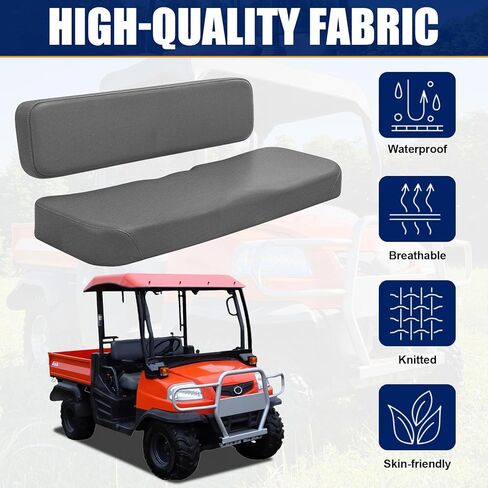 Seat Cover Replacement for 2005-2013 Kubota RTV 900/RTV900-XD3C/RTV 1100, Heavy Duty Knitted Fabric Front Seat Cover, Custom Fit Seat Protector in Saudi Arabia