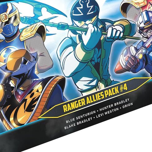 Renegade Game Studios Power Rangers Heroes of the Grid Allies Pack #4 Expansion – 5 New Heroes & Miniatures, Ages 14+ in Kuwait
