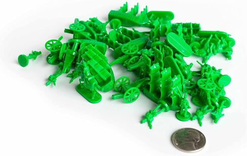 Morrison Games Napoleonic & Civil War Military Miniatures (Green): Plastic Toy Soldiers Set: Infantry, Cavalry, Artillery, Ships in Saudi Arabia