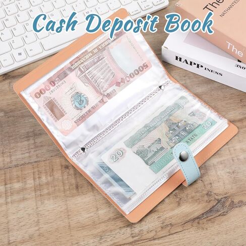 100 Envelopes Money Saving Challenge, Savings Challenges Book with Envelope Budget Binders Envelopes Back to School Supplies Challenge Saving Binder Successfully Reach Your Savings Goals (Blue) in Kuwait