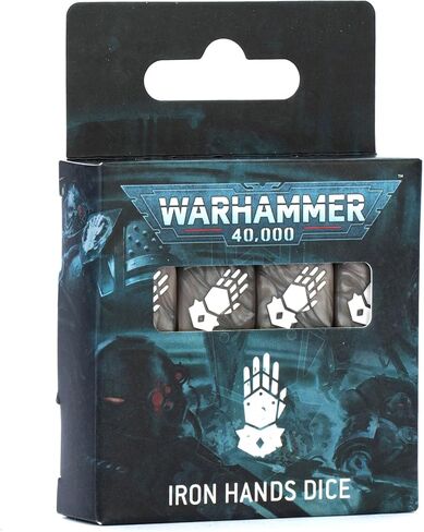 Warhammer 40,000 - Iron Hands - Dice in Saudi Arabia