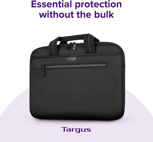 Targus 15-16" Slipskin Sleeve with Hideaway Handles – Slim & Lightweight Laptop Case with Front Zipper Pocket – Padded Protection – Durable Metal Zippers – Fits Laptops Up to 16 Inches - TBS964GL in Kuwait