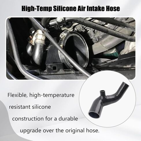 Turbo Inlet Pipe Compatible with BMW 135i 235i 335i 435i 535i N55 3.0T Engine Hybrid Turbo Black Silicone & CNC Aluminum Performance Intake Hose in Saudi Arabia