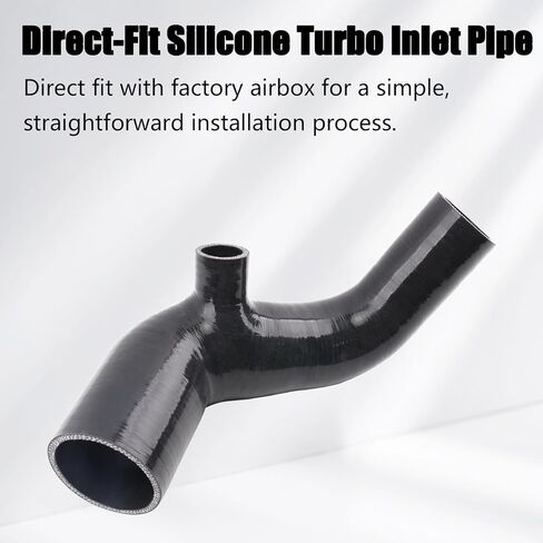Turbo Inlet Pipe Compatible with BMW 135i 235i 335i 435i 535i N55 3.0T Engine Hybrid Turbo Black Silicone & CNC Aluminum Performance Intake Hose in Saudi Arabia