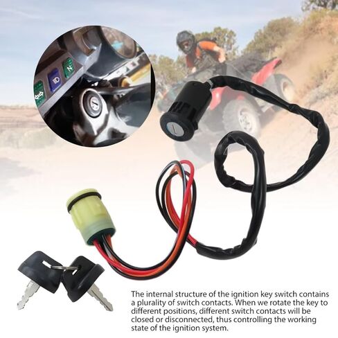Ignition Key Switch for Honda TRX680FA TRX-680FA Rincon 680 2006-2018 in Kuwait