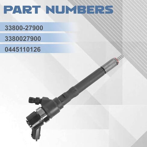 33800-27900 حاقن وقود الديزل، متوافق مع Santa Fe Click Verna Lavita Tucson Trajet Carens Sportage D 1.5L 2.0L، استبدال حاقن الوقود CRDI # 3380027900 0445110126 in Kuwait