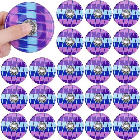 48 Pcs Ice Cream Dripping Baseball Fidget Spinners Bulk Mini Fidget Spinners for Birthday Party Favors, Goodie Bags Stuffers, Party Game Supplies, Rewards, Carnival Prizes and Gifts in Saudi Arabia