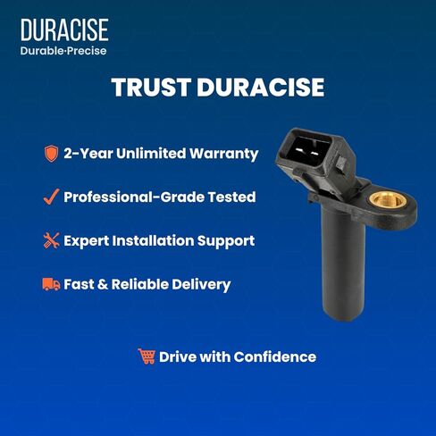 DURACISE Crankshaft Position Sensor Compatible with 2001-2004 Ford Escape, 2000-2002 Focus, 1995-1997 Contour, 2001-2012 Courier, 2001-2008 Ka & 2001-2004 Mazda Tribute & Mercury Mystique #F5RZ6C315AA in Saudi Arabia