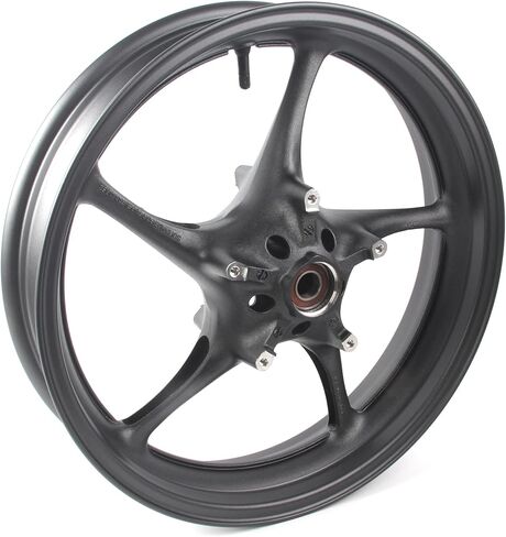 Arashi Front Wheel Rim for Yamaha YZF R1 2006-2014, R6 2003-2016, FZ1 2006-2009, FZ6N FZ6S Fazer 600 2004-2009 Non-ABS, Motorcycle Replacement Accessories Parts Matte Black in Saudi Arabia