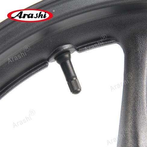Arashi Front Wheel Rim for Yamaha YZF R1 2006-2014, R6 2003-2016, FZ1 2006-2009, FZ6N FZ6S Fazer 600 2004-2009 Non-ABS, Motorcycle Replacement Accessories Parts Matte Black in Saudi Arabia