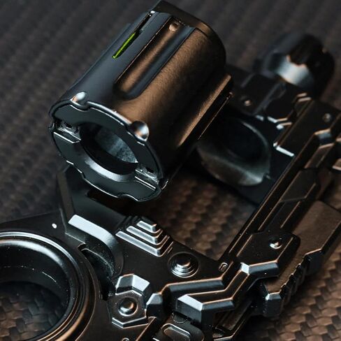 Metal Fidget Gun Toys for Adults: Stress Relief EDC Spinner Toy, Cool Revolver Fidget Toy with Ring & Slider for Finger, Mini Decompression Gadgets for Adult Men in Saudi Arabia