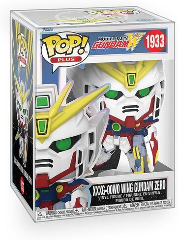 Funko Pop! Mobile Suit Gundam Wing - Set of 3 - Wing Gundam Zero, Gundam Epyon and Gundam Deathscythe Vinyl Figures Bundled with Box Protector in Kuwait