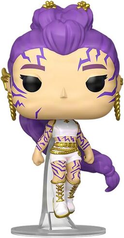 Epic Collectibles Pop Anime: K Pop Demon Hunters - Rumi with Marks (Chase Variant) Glows in the Dark Vinyl Figure Bundled with Box Protector Compatible for Funko in Kuwait
