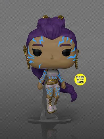 Epic Collectibles Pop Anime: K Pop Demon Hunters - Rumi with Marks (Chase Variant) Glows in the Dark Vinyl Figure Bundled with Box Protector Compatible for Funko in Kuwait