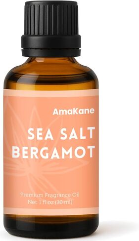 AmaKane Salty Sea Fragrance Oil, Beach Essential Oil for Diffuser, Summer Fragrance Oil for Candle Making, DIY Soap Making Scents, Diffuser Oils for Home, Aromatherapy Oils, 30ml in Saudi Arabia