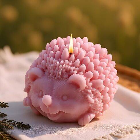 Hedgehog Candle Mold Animal Mold Resin Casting Molds for Making Candle Resin Pillar Aromatherapy Gypsum Candles Wax Clay Craft in Kuwait