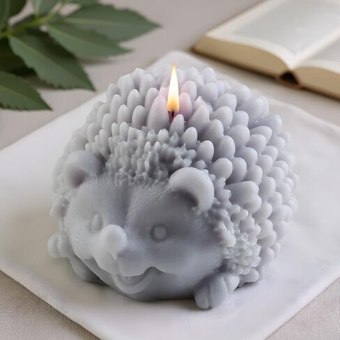 Hedgehog Candle Mold Animal Mold Resin Casting Molds for Making Candle Resin Pillar Aromatherapy Gypsum Candles Wax Clay Craft in Kuwait