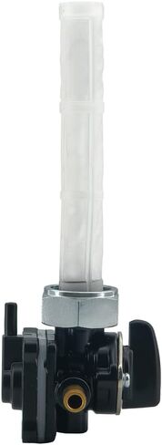 Fuel Valve Petcock Male Thread for 1995-2001 Harley FLST FXST FLT FXD, Dyna, Softail, Touring Bad Boy, Gas Tank 22mm Left Exit Shut Off Switch with Hoses Clamps Filter, # 61338-94D in Kuwait