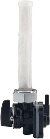 Fuel Valve Petcock Male Thread for 1995-2001 Harley FLST FXST FLT FXD, Dyna, Softail, Touring Bad Boy, Gas Tank 22mm Left Exit Shut Off Switch with Hoses Clamps Filter, # 61338-94D in Kuwait