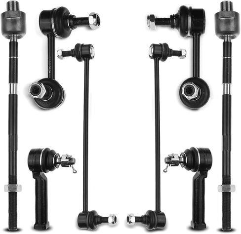 Suspension Kit Front Rear Left Driver Right Passenger Inner Outer Side Steel Sway Bars Tie Rod Ends L4 for Honda for CR-V 2.4L 2007-2011 53010SWAA01 K750151 in Saudi Arabia