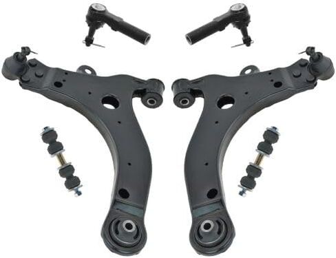 Replacement Front 6-Piece Steering & Suspension Kit fits Pontiac Grand Prix (2004-2008) with 34mm Sway Bar in Kuwait