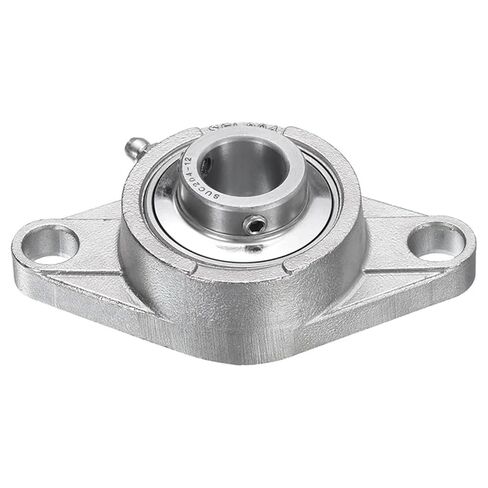 A08F-2 Pcs SUCFL204-12 Pillow Block Bearings 3/4 Inch Bore Self Alignment, Solid Cast Iron Base Mounted Chrome Steel Bearings in Saudi Arabia