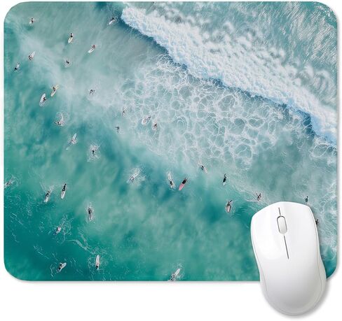Black Girl African American Mouse Pad, Modern Abstract African Women Roomy Black Art Mouse Pads Mousepads Non-Slip for Computers Laptop Home Office Desk Accessories, 9.5x7.9 Inch in Kuwait