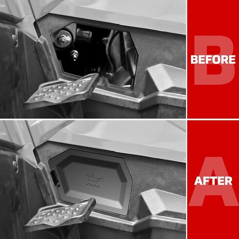 Access Panel Right Side Access Cover Cap Foil Assembly Compatible with Polaris Sportsman 570 450 2018-2026 Accessories, OEM Replacement #2637041-070 in Kuwait
