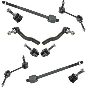 Suspension Kit Ball Joint Tie Rod Sway Bar Front Left Right Lower Upper 10pcs for Ford for Lincoln for Town Car 2003-2005 Sealed in Saudi Arabia