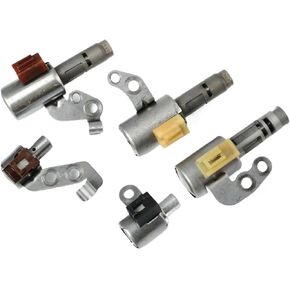 5pcs Transmission Solenoid U140e U241e Compatible For Lexus Toyota Rav4 Camry Highlander Transmission Drivetrain Automatic Parts in Saudi Arabia
