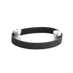 Drive Clutch Belt Arc Timing Belt C=366 369 375 378 381 384 390 393 396 399 Width 6/9/10/12/15/20mm Rubbe Closed Loop Pitch 3mm (5PIECES_15MM/384(Teeth128)) in Kuwait