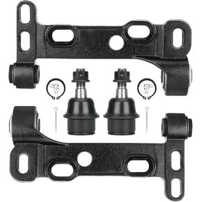 Front Suspension Lower Control Arms Support Bracket with Ball Joint Kit for Buick Rainier 04-07, for Chevy Trailblazer & for GMC Envoy 02-09, for Isuzu Ascender 03-08, 4PCS in Kuwait