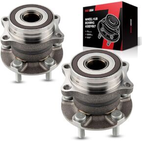 Torchbeam Pair 512401 Rear Wheel Hub Bearing Assembly for 2010-2014 Subaru Outback, 2009-2013 Subaru Forester, 2010-2014 Subaru Legacy, Subaru Impreza, Scion FR-S Wheel Bearing 5 Lugs W/ABS in Saudi Arabia