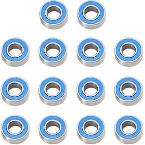 Compatible with Tamiya DT02 DT03 RC Car Upgrade Parts Accessories 14pcs Sealed Bearing Kit RC Assortment in Kuwait