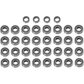 RC Repair Parts Compatible with Tamiya GF-02 for GF02 RC Car Upgrade Modification Parts Accessories 36pcs Sealed Steel Bearing Kit(Blue) in Kuwait