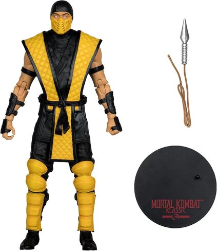 McFarlane Toys- Mortal Kombat Klassic Scorpion 7in Action Figure in Kuwait