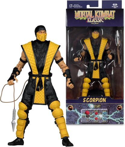 McFarlane Toys- Mortal Kombat Klassic Scorpion 7in Action Figure in Kuwait