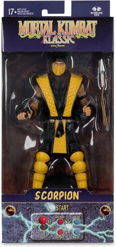 McFarlane Toys- Mortal Kombat Klassic Scorpion 7in Action Figure in Kuwait
