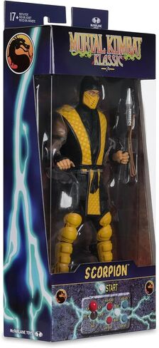 McFarlane Toys- Mortal Kombat Klassic Scorpion 7in Action Figure in Kuwait
