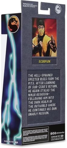 McFarlane Toys- Mortal Kombat Klassic Scorpion 7in Action Figure in Kuwait
