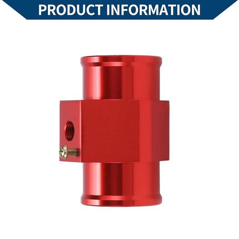 12V/24V Universal Water Temp Sensor Kit, 1/8"NPT 1.26" Red Adapter 210'F on - 195'F Off for Automotive Radiator & Engine Cooling in Kuwait