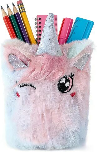Colored Pen Holder for Desk, Cute Pencil Holder Pen Cup Marker Holder Makeup Brush Holders, Desk Accessories & Workspace Organizers for Home, Office in Saudi Arabia