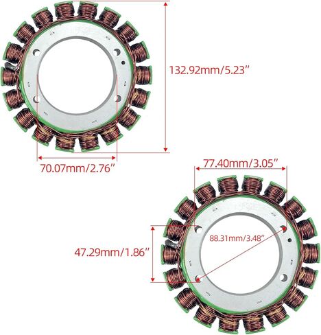 ملف الجزء الثابت المغناطيسي متوافق مع Kawasaki KAF620 Mule 3000 3010 3020 2001-2008 59031-2126 in Kuwait