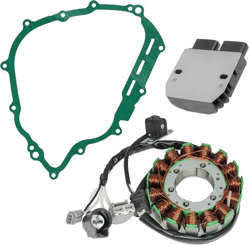 Caltric Stator and Regulator Rectifier with Gasket Compatible with Yamaha Viking 700 Yxm700 2014-2017 in Kuwait