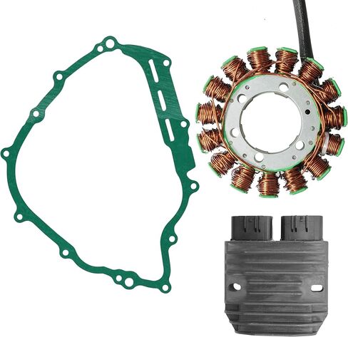 Caltric Stator and Regulator Rectifier with Gasket Compatible with Yamaha Viking 700 Yxm700 2014-2017 in Kuwait
